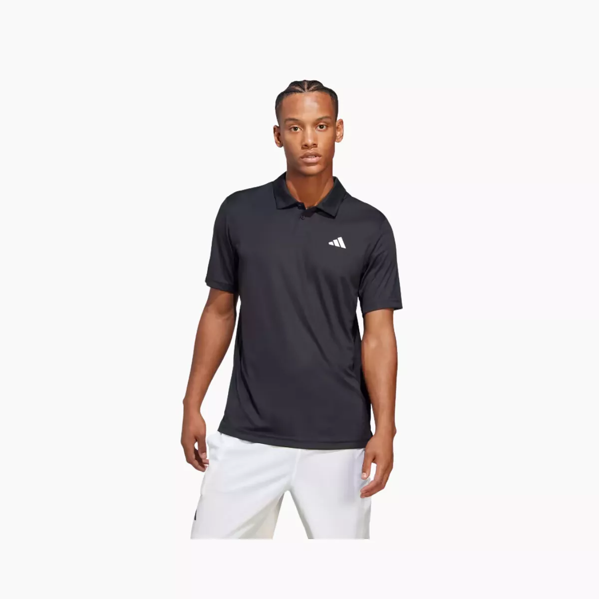 Adidas Club Men's Tennis Polo T-shirt -Black