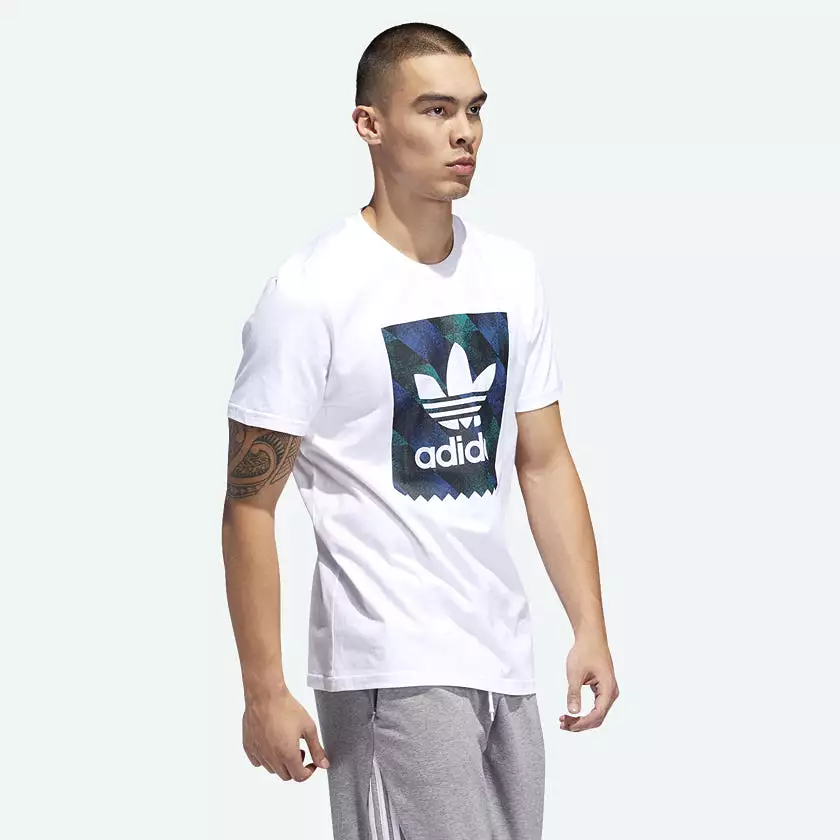 adidas Men's BB Skate Logo T-Shirt DU8360