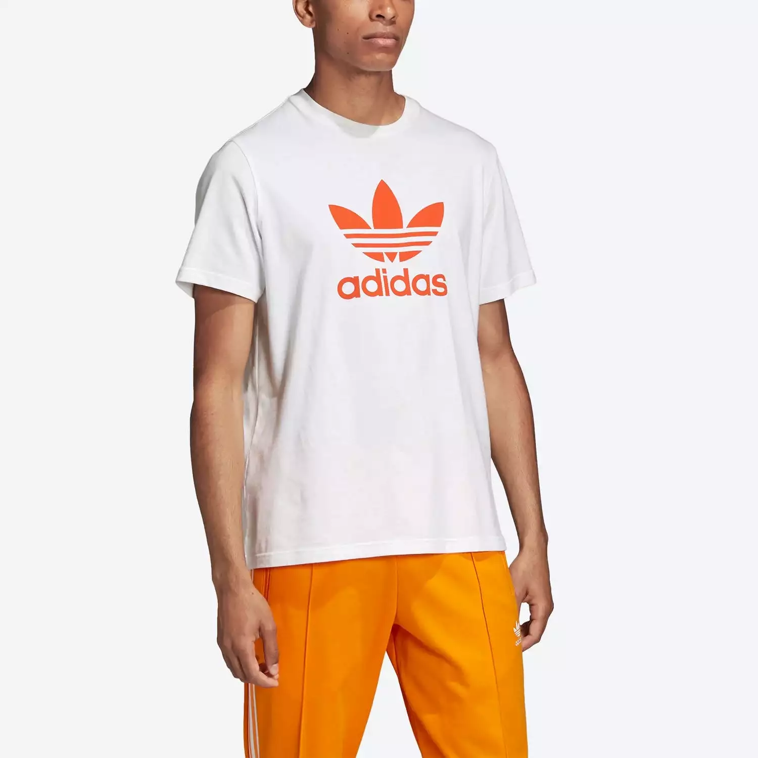 adidas Men's Crew Neck Trefoil T-Shirt DH5772