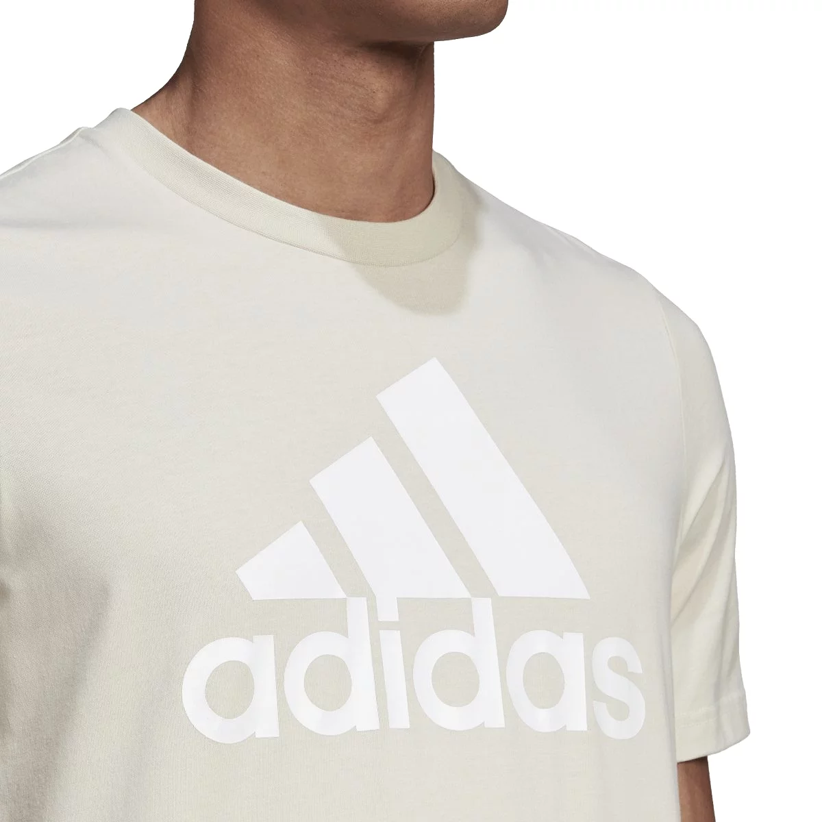 ADIDAS MEN'S ESSENTIALS BIG LOGO STONE TEE