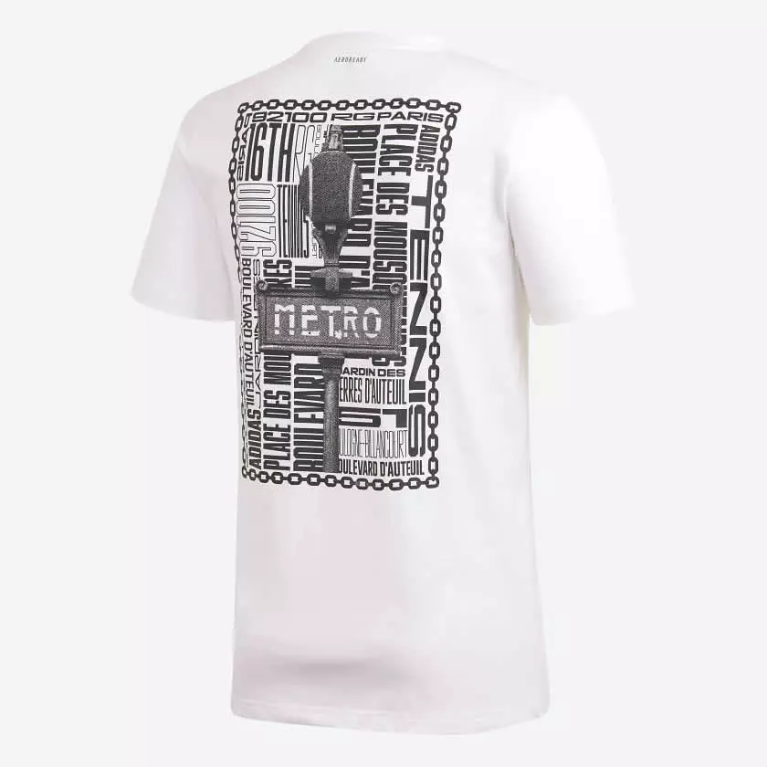 Adidas Men's Paris Graphic Tee Shirt FM4419