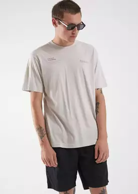 Afends Men's Positive Change Retro Fit Tee Moonbeam M204005