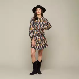 Allen Mini Dress :: Navy Multi