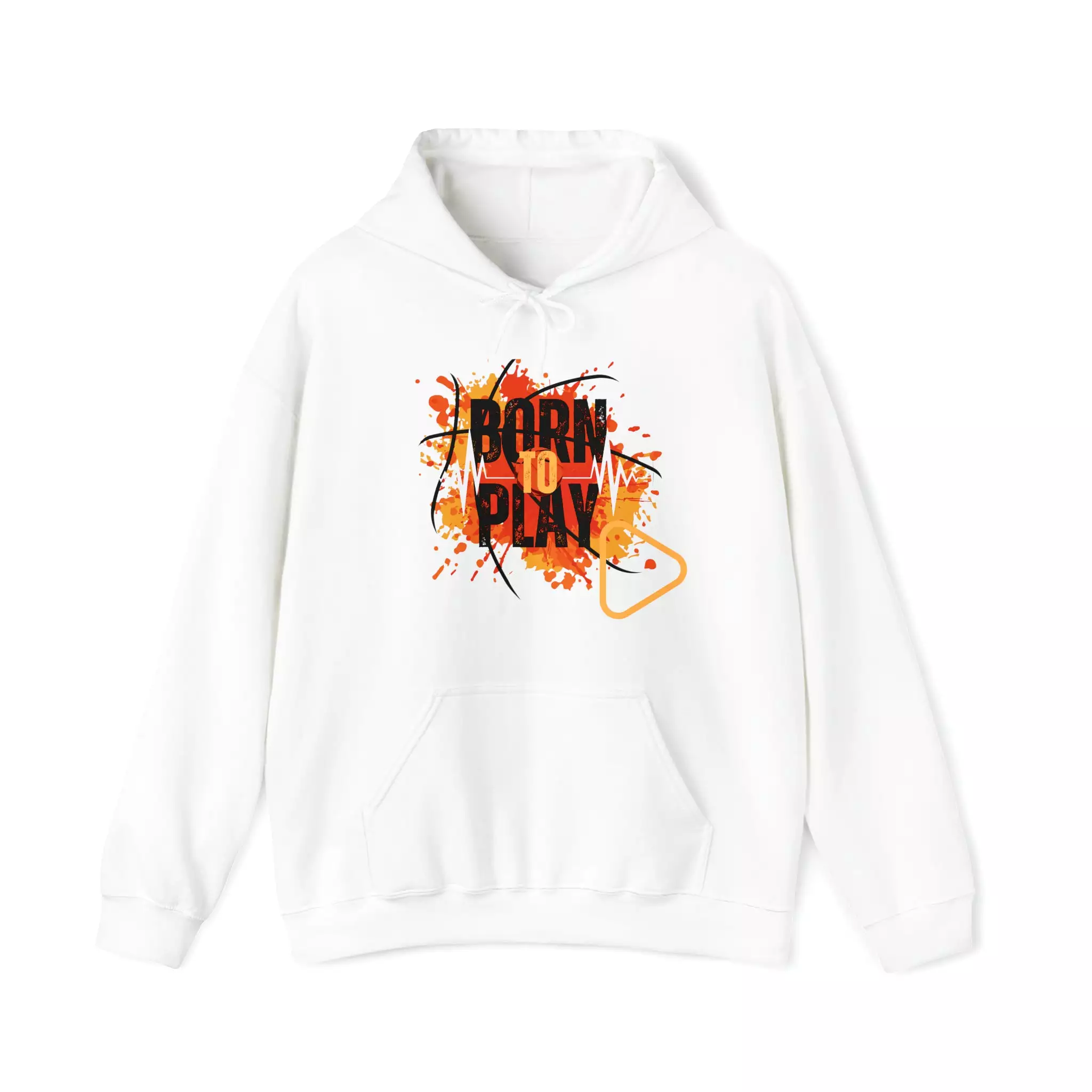 Born To play - Unisex Heavy Blend Hooded Sweatshirt