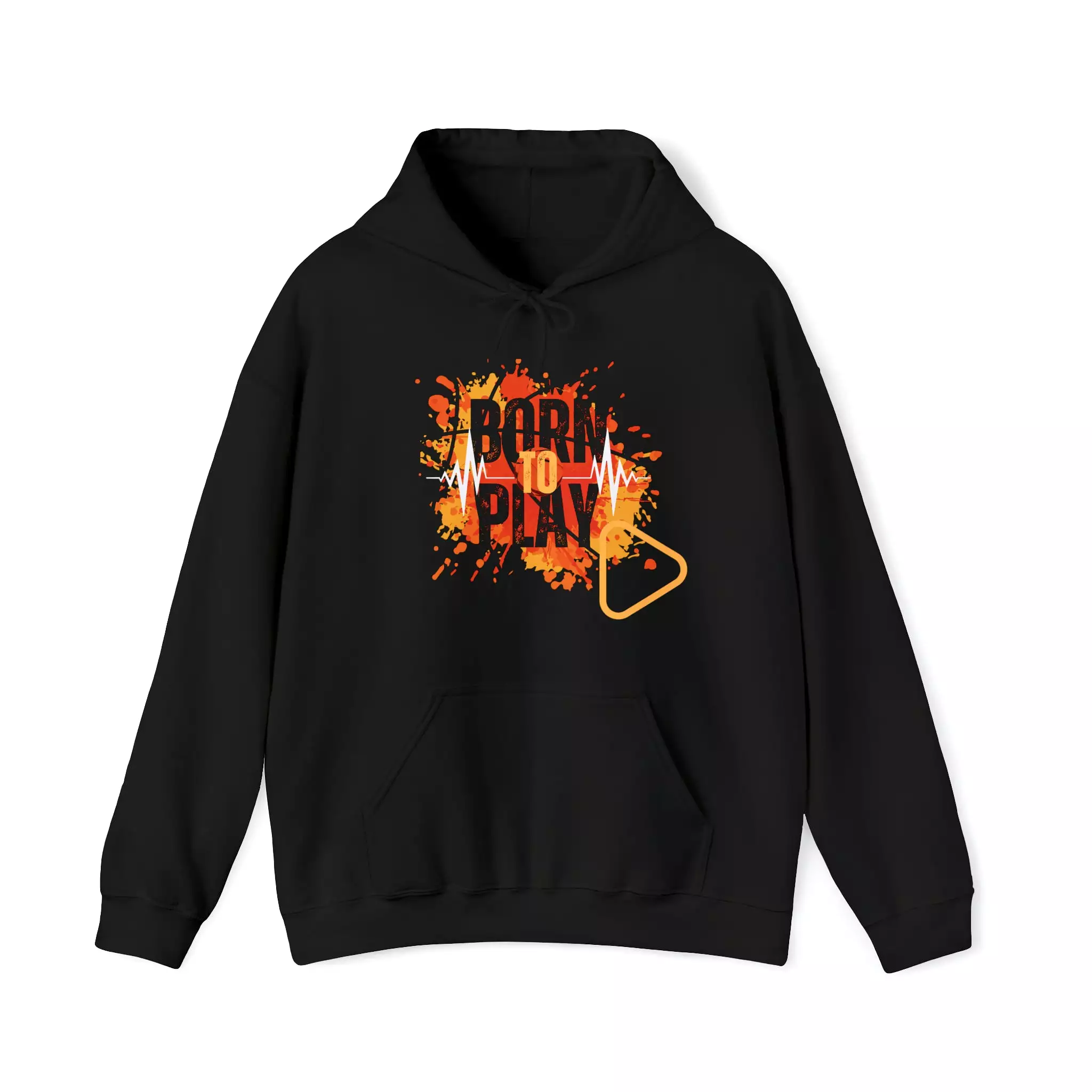 Born To play - Unisex Heavy Blend Hooded Sweatshirt