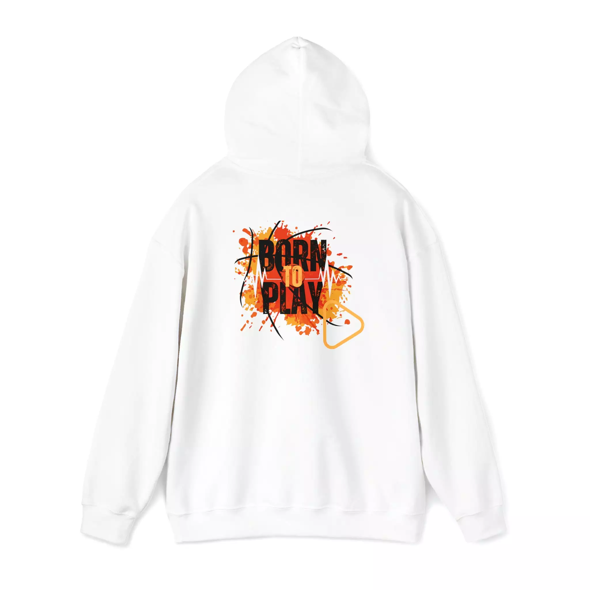 Born To play - Unisex Heavy Blend Hooded Sweatshirt