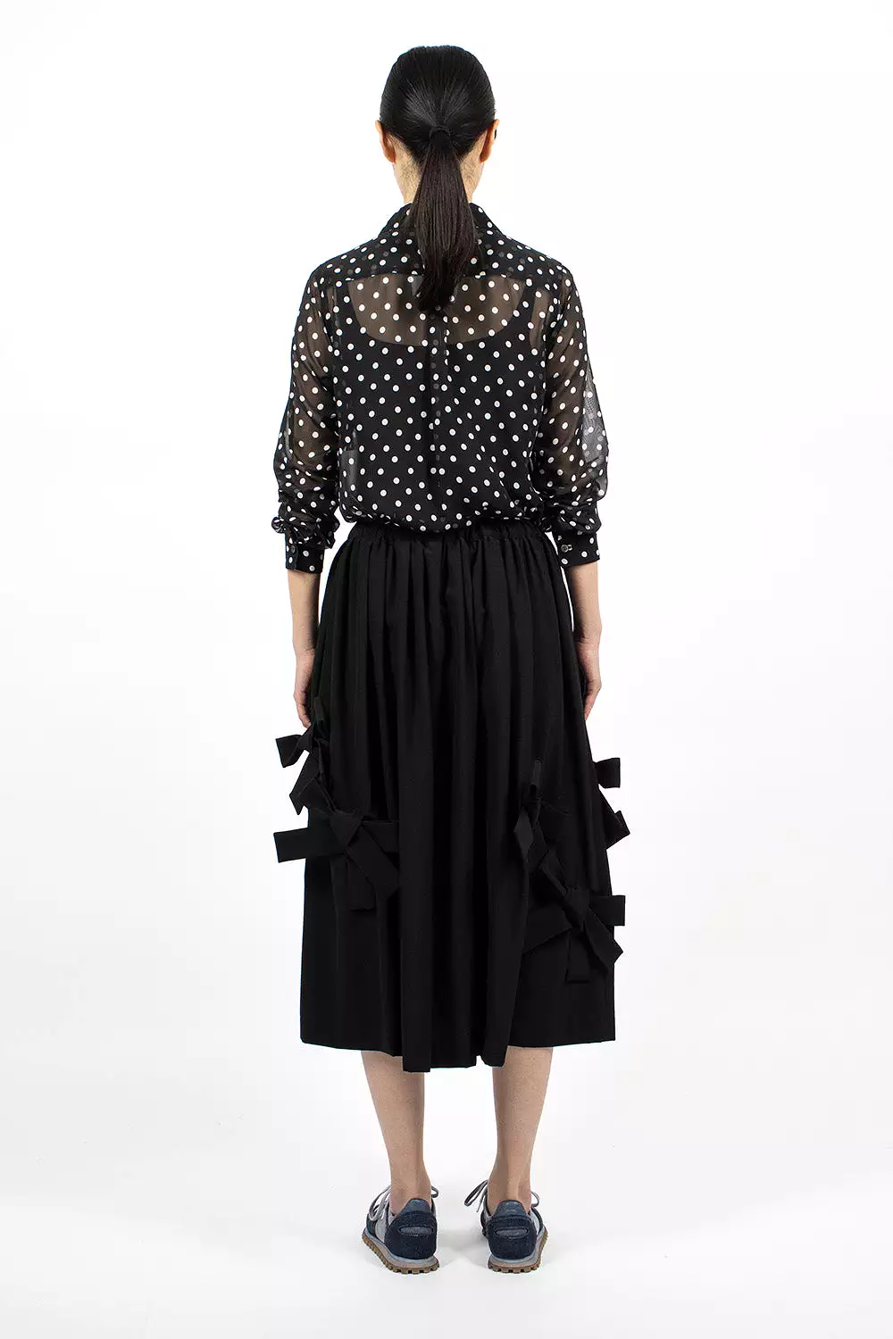 Bow Skirt Black