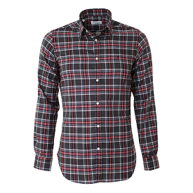 BRUSHED COTTON SHIRT TARTAN