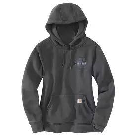 'Carhartt' Women's Rain Defender Graphic Hoodie - Carbon Heather