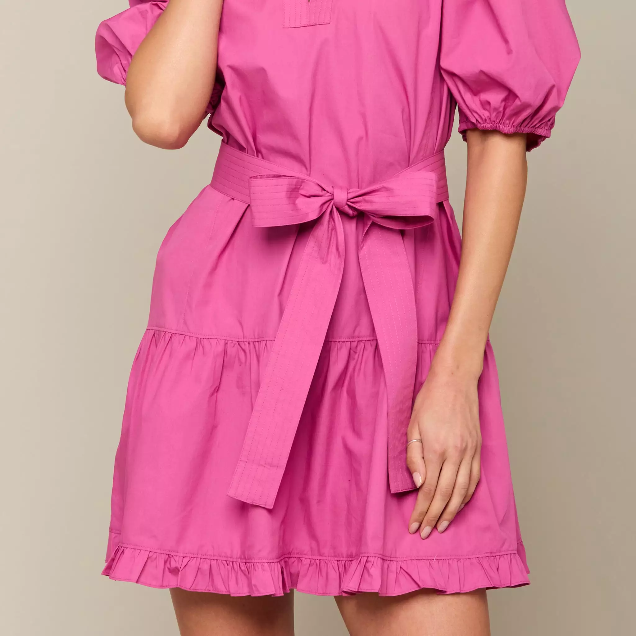 Clara Dress :: Fuschia