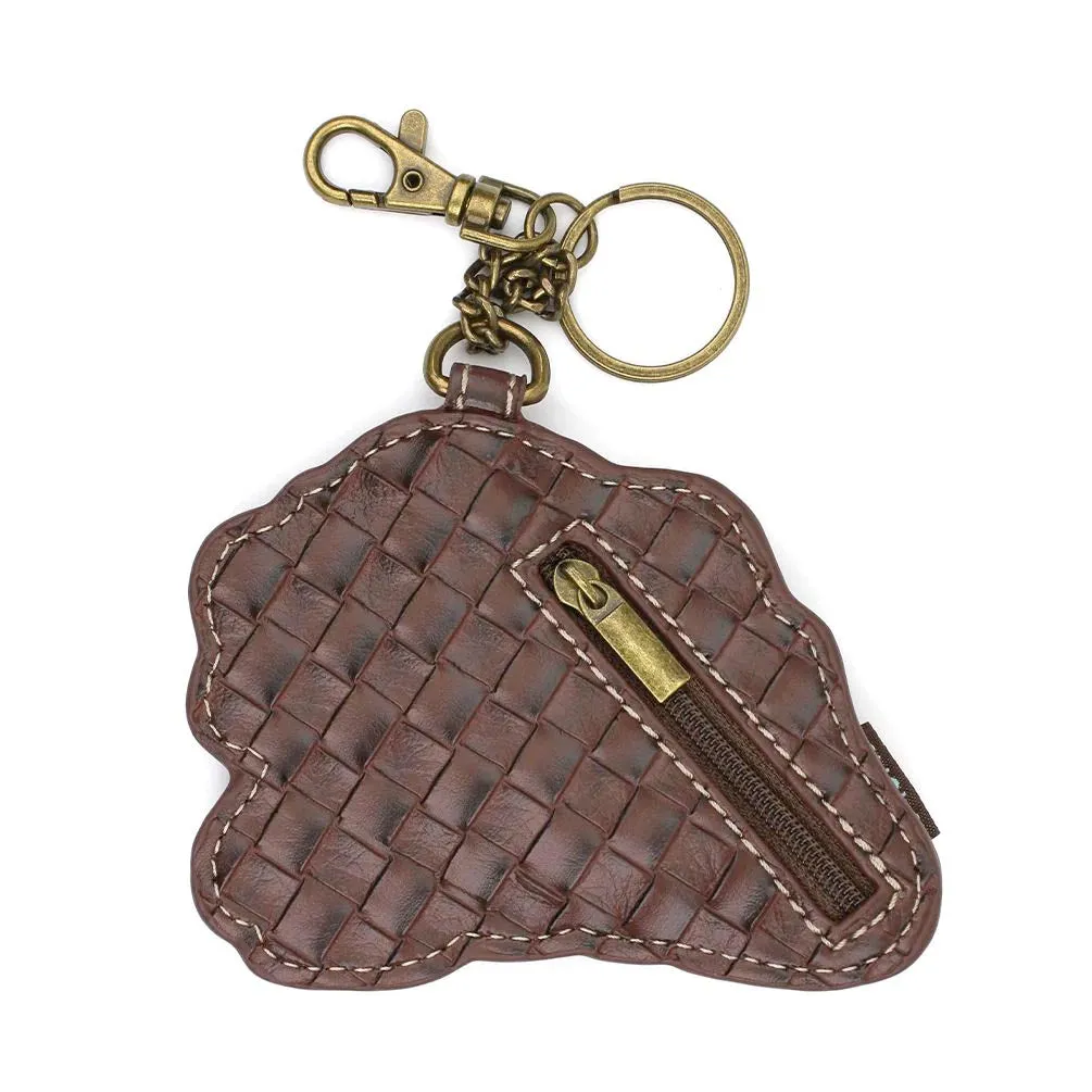 Cocker Coin Purse and Key Chain in Golden