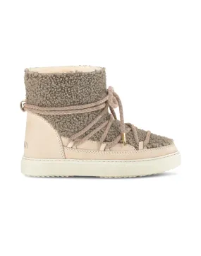 Curly Taupe Winter Boots | Inuikii Luxury Footwear