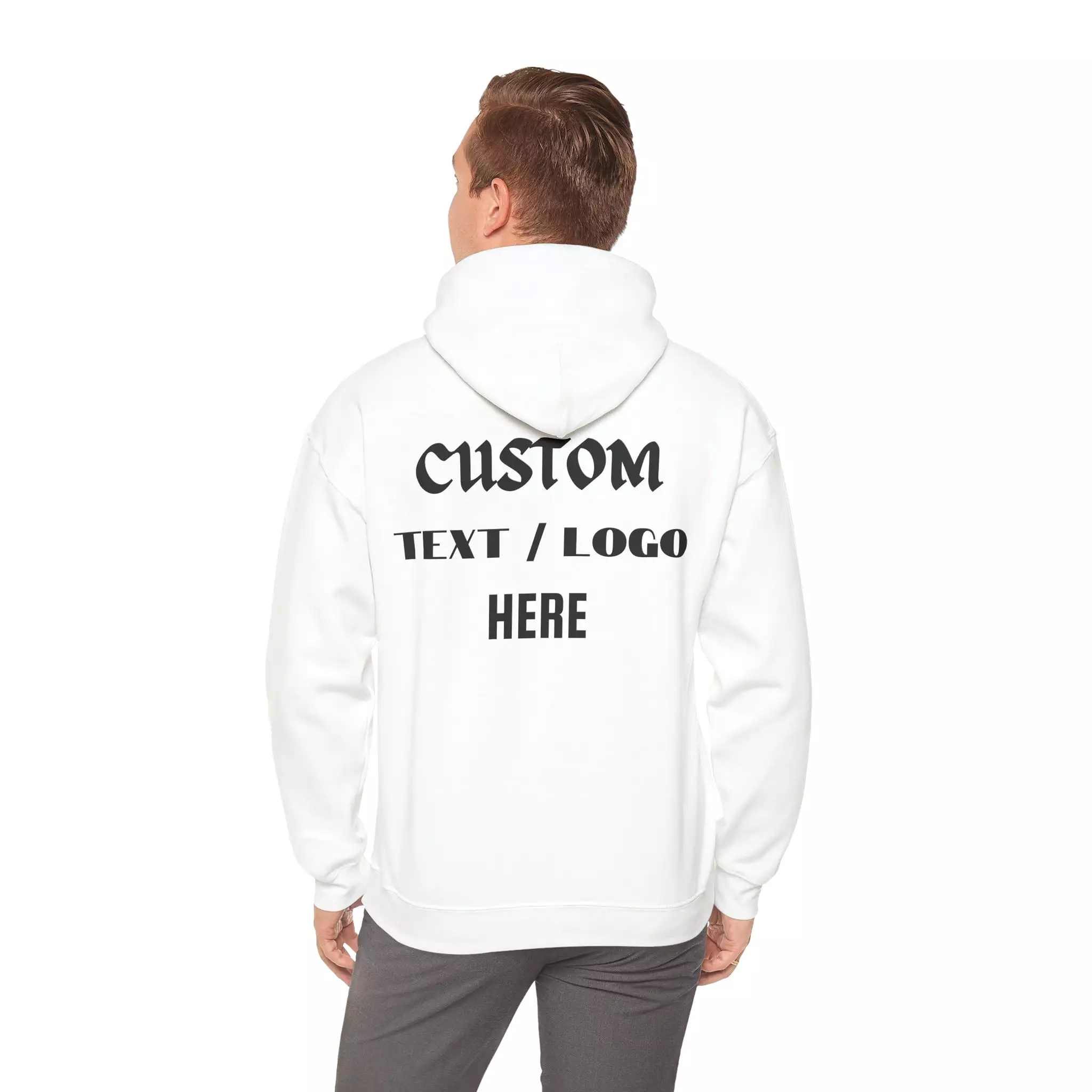 Custom Text Hoodie, Personalized Text Hoodie, Your Design, Your Photo Hoodie, Personalized Gift, Add Your Own Text, Custom Logo 