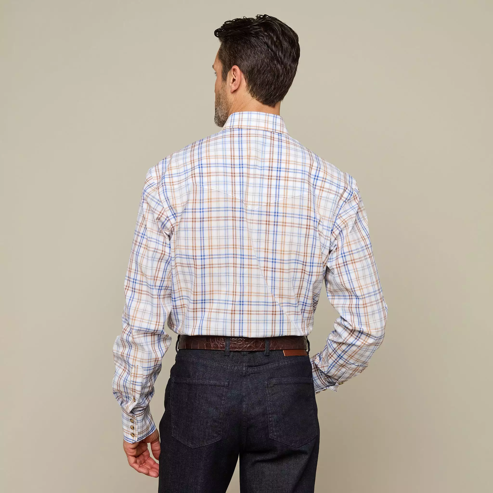 El Paso Plaids :: Brown Blue