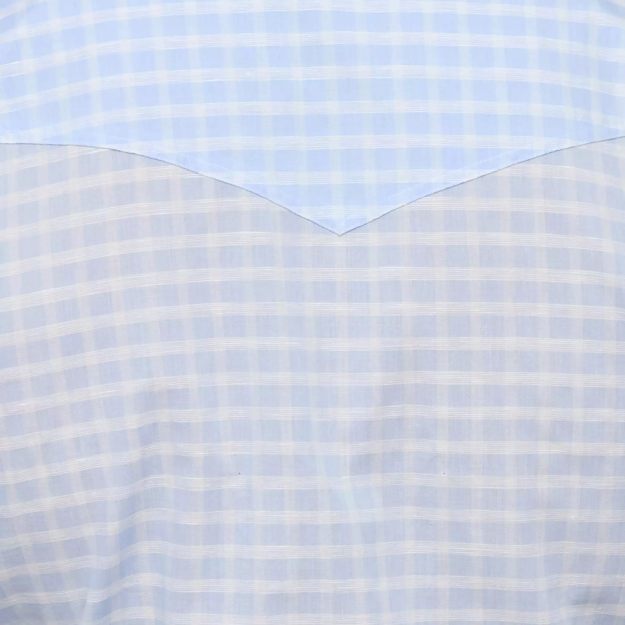 El Paso Plaids :: Powder Blue Top Weave Check