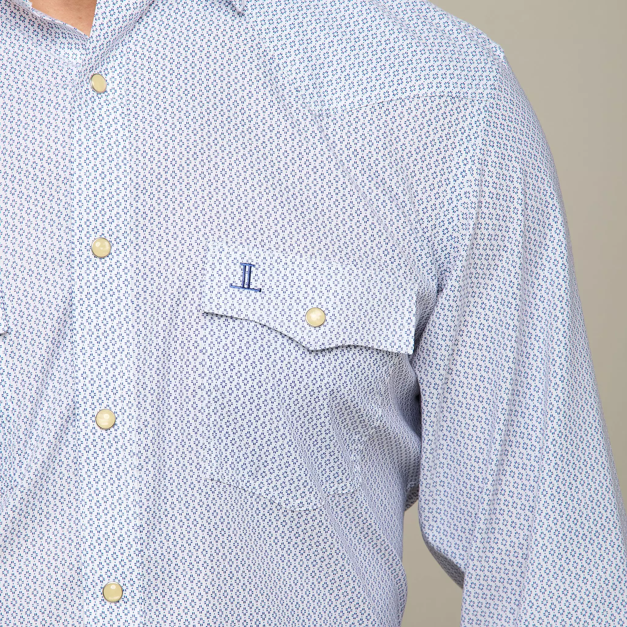 El Paso Prints :: Blue/White Check