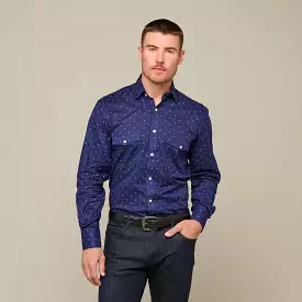 El Paso Prints :: Navy Micro Dot