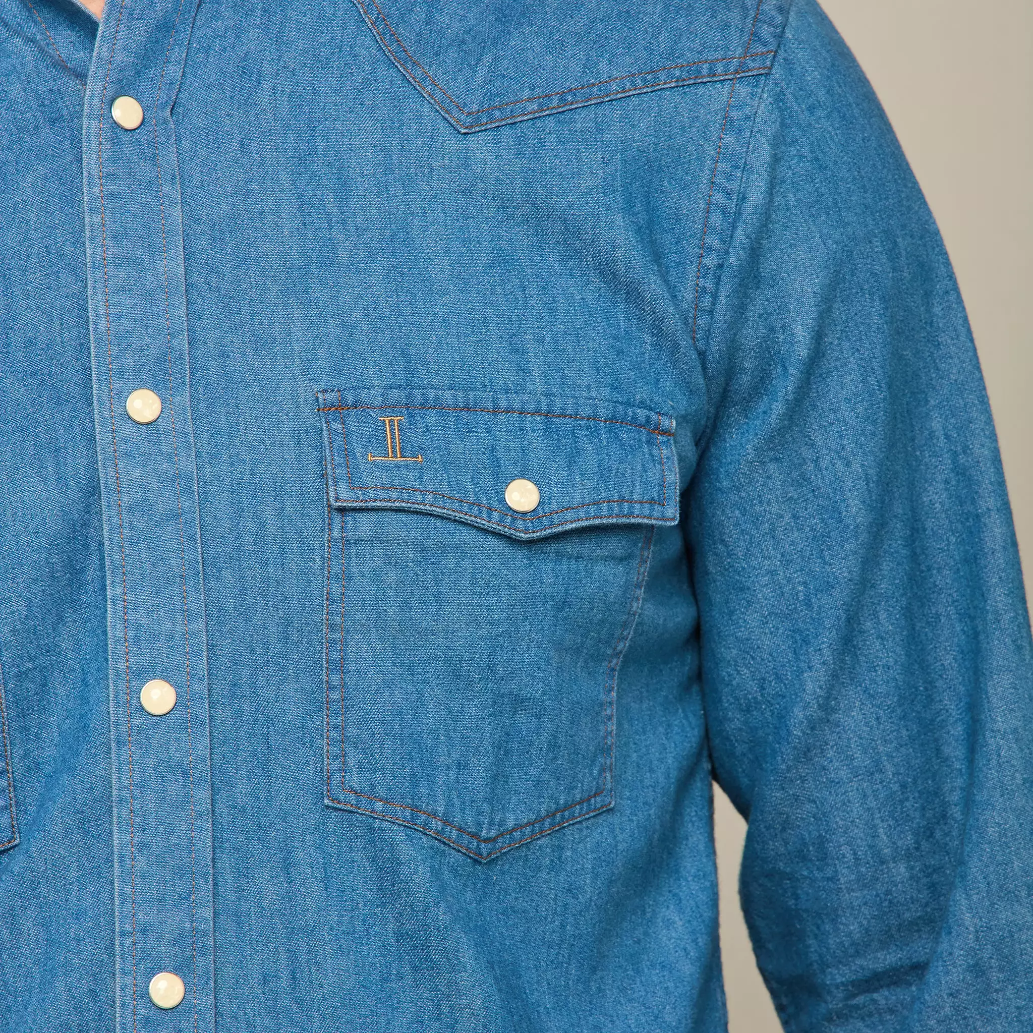 El Paso Solids :: Light Denim