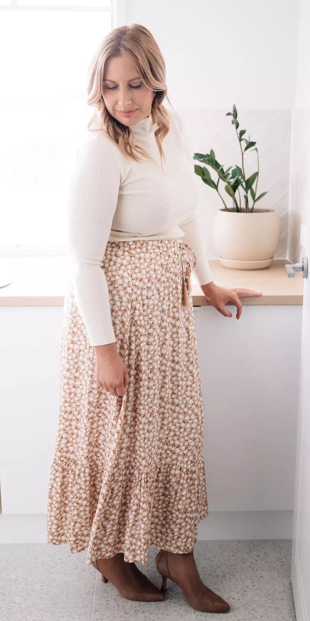 Elora skirt - beige