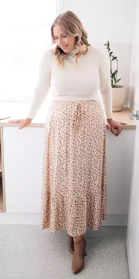 Elora skirt - beige