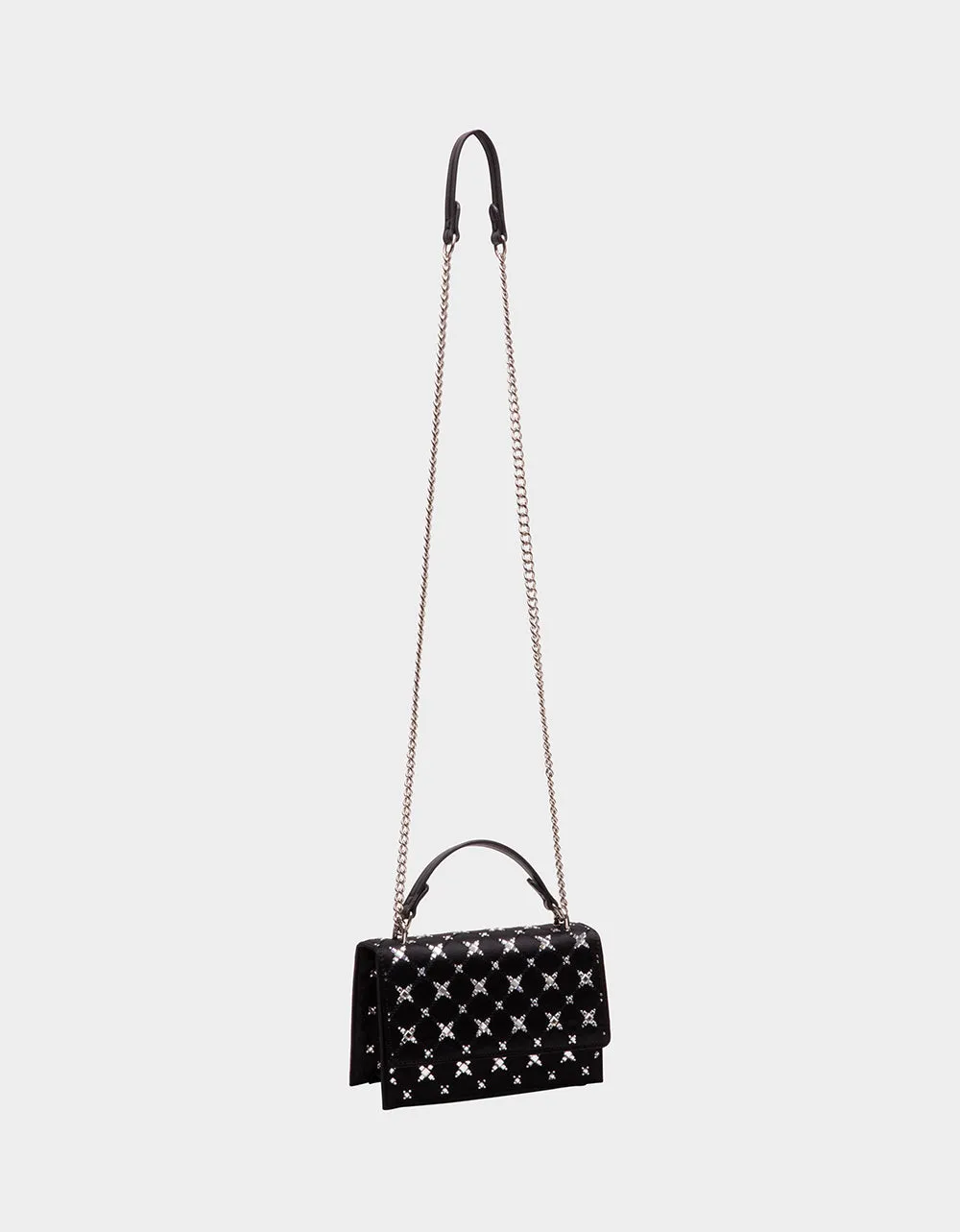 GEMSTONE CONVERTIBLE BAG BLACK