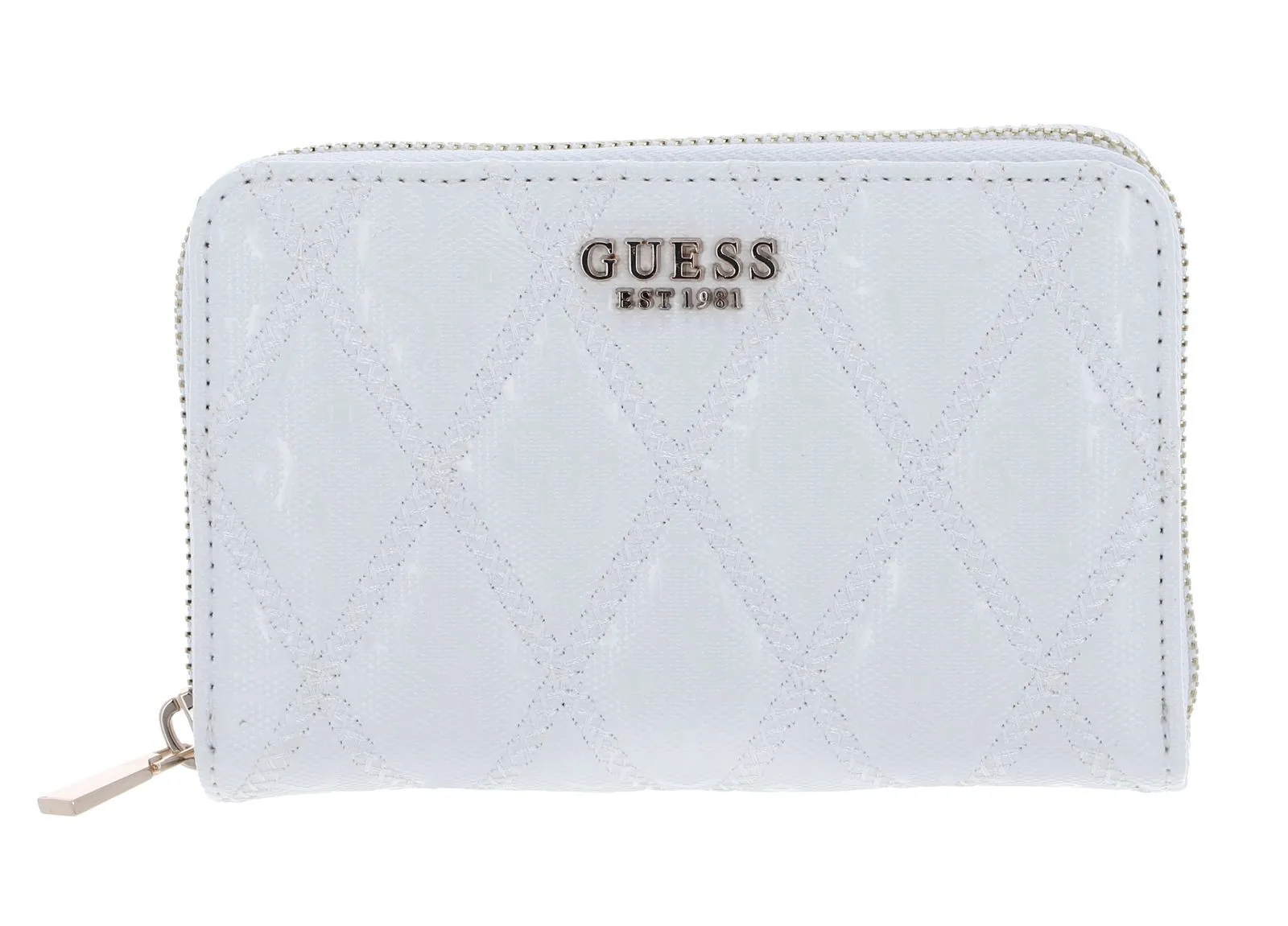 GUESS ADI  Medium Wallet White