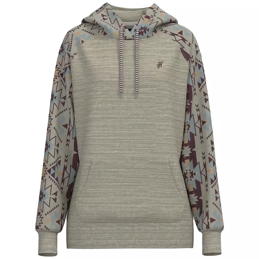 'Hooey' Women's Aztec Hoody - Brown / Aztec