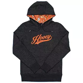 'Hooey' Women's Prairie Logo Hoody - Charcoal / Orange