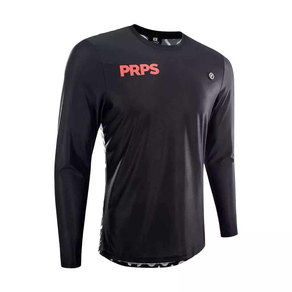 Hypermesh ELITE Long Sleeve Running Shirt (Black)