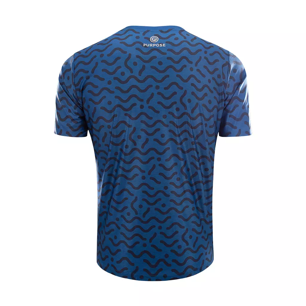 Hypermesh ELITE Running T-Shirt (Midnight Blue)