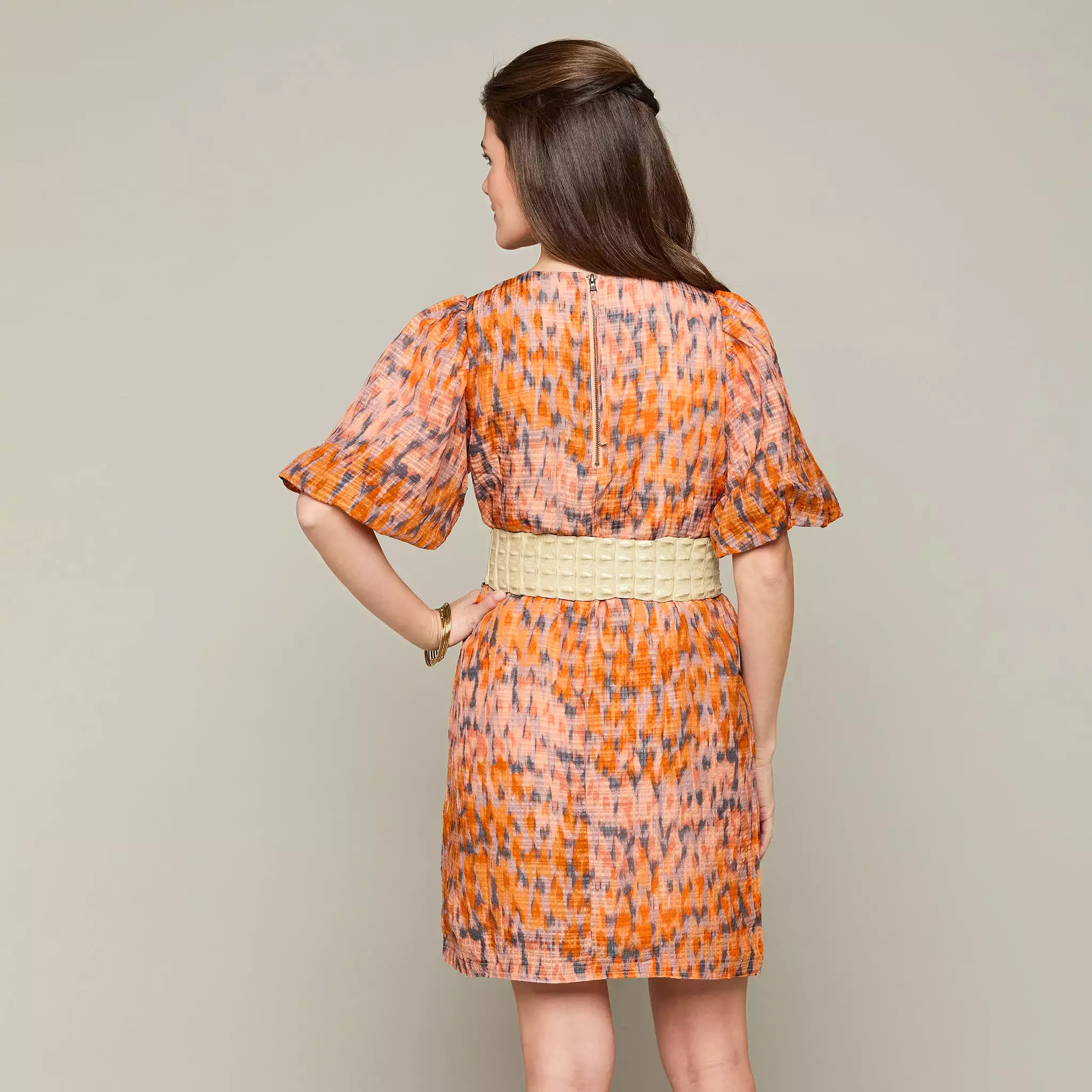 Kenedy Dress :: Melon Peach