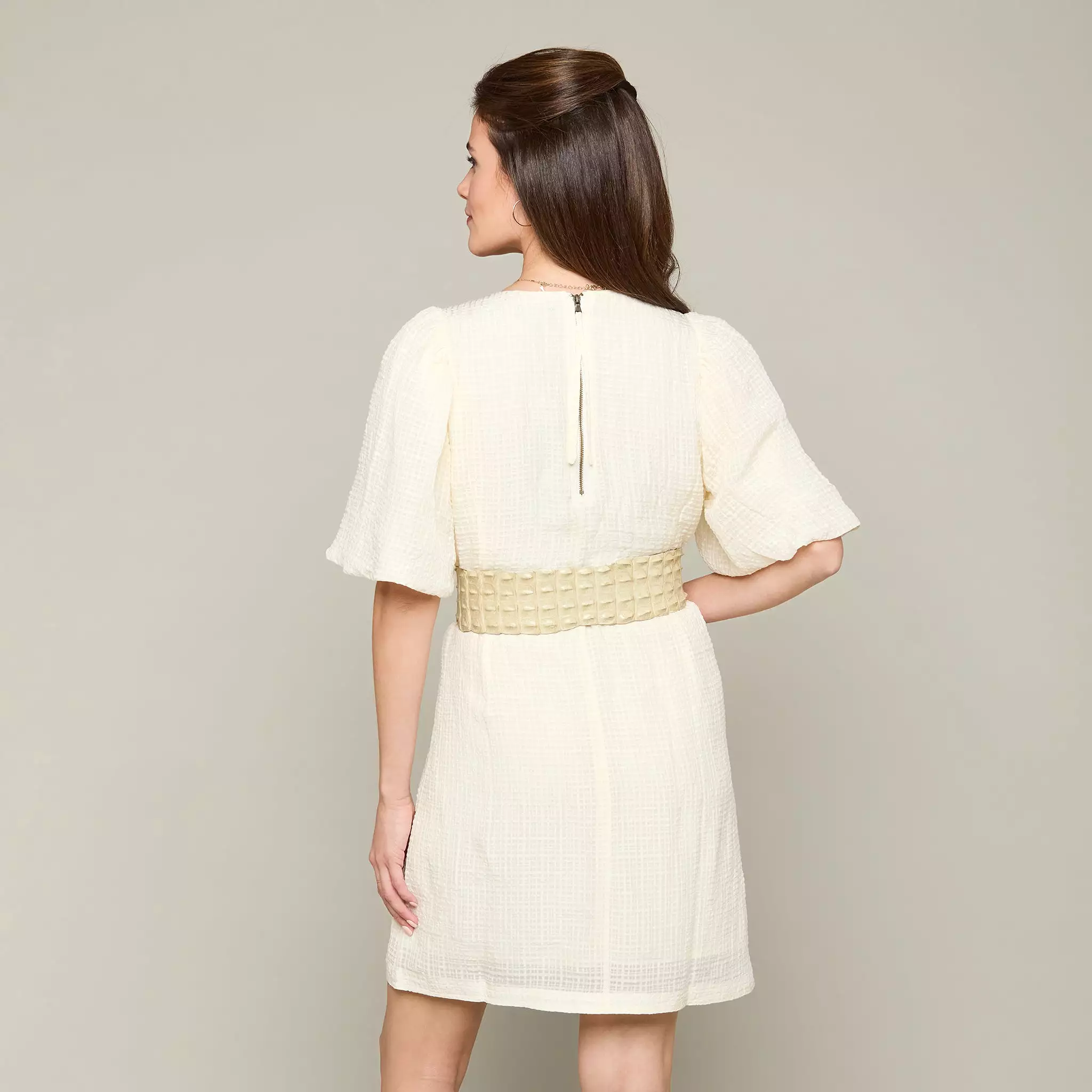 Kenedy Dress :: Off White