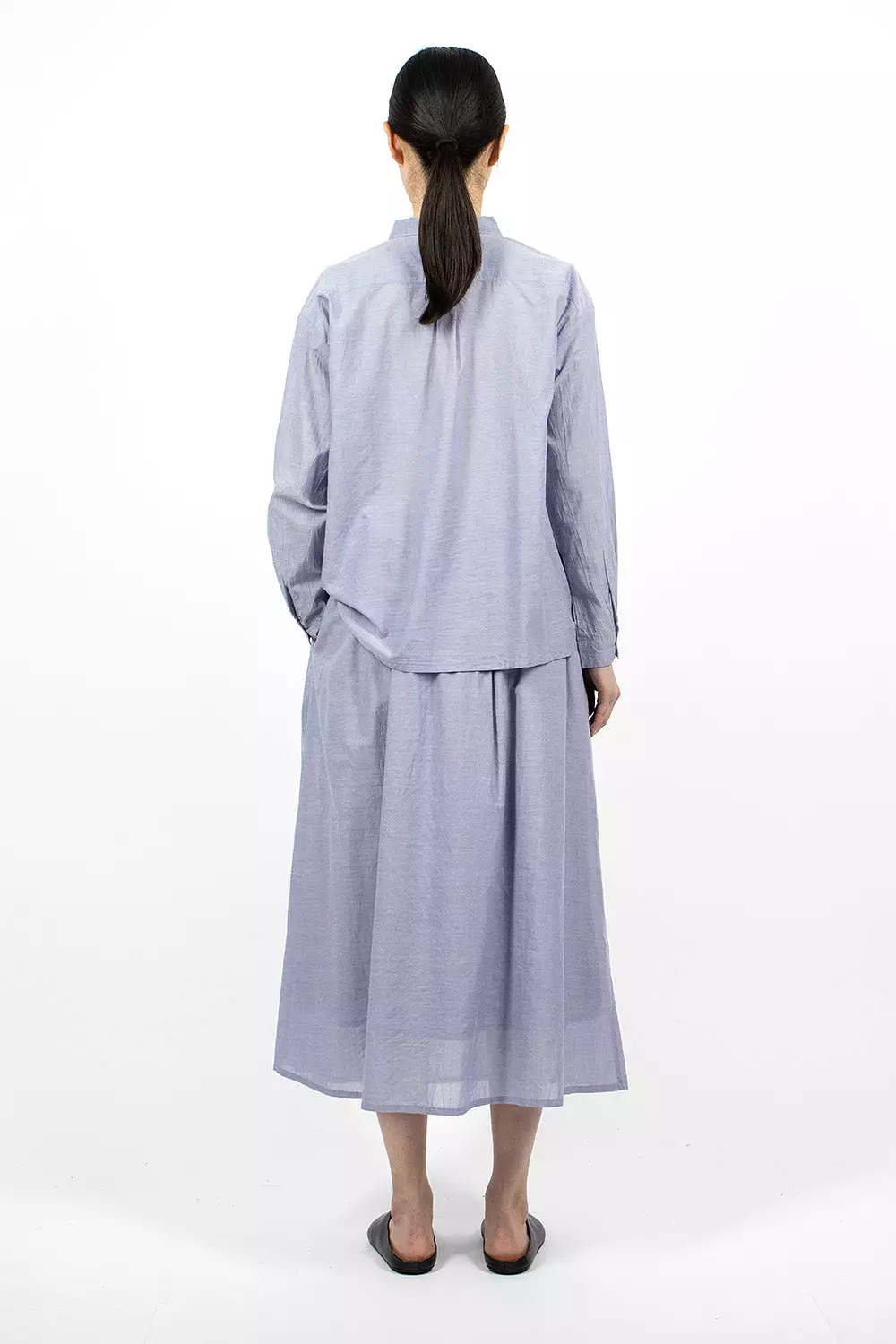 Khadi Skirt Blue