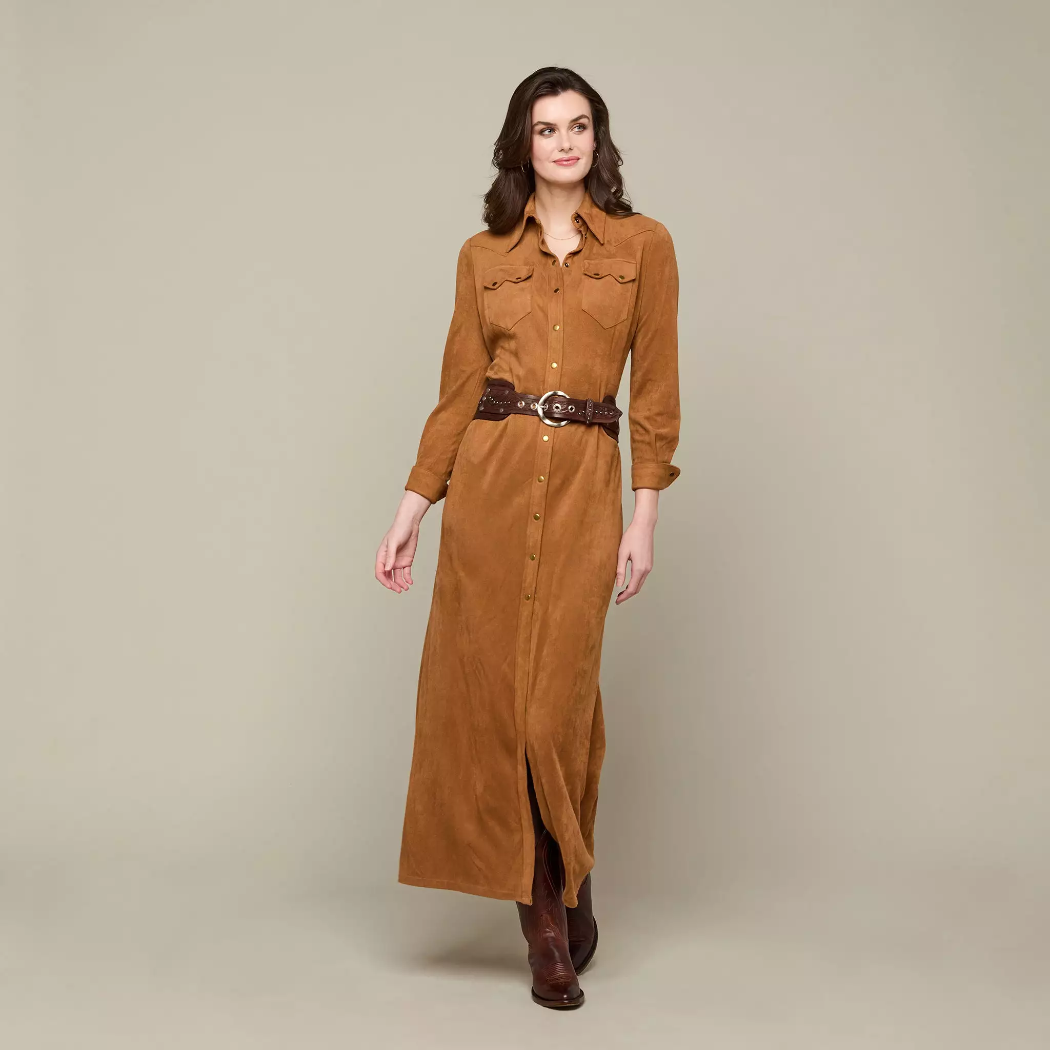 Long Duster :: Cognac