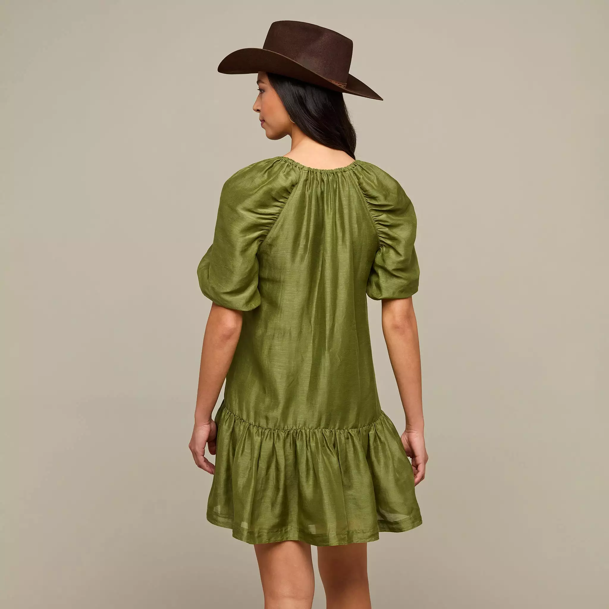 Lucchese Greta Dress :: Olive