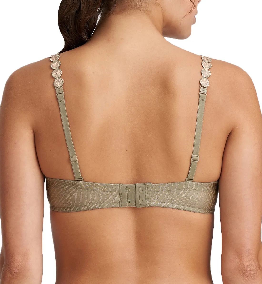 Marie Jo Tom Convertible Seamless Underwire Bra (0120826) - Golden Olive