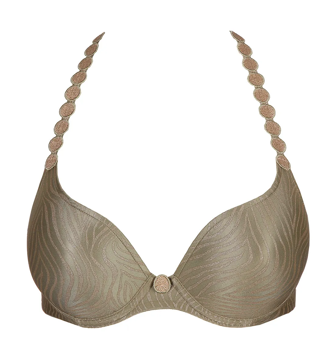 Marie Jo Tom Convertible Seamless Underwire Bra (0120826) - Golden Olive