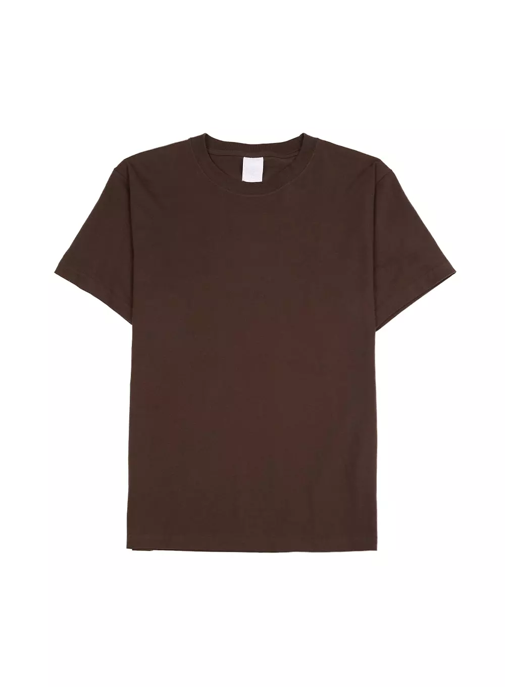 Men's Basic Short Sleeve T-Shirt IA402 / Brown