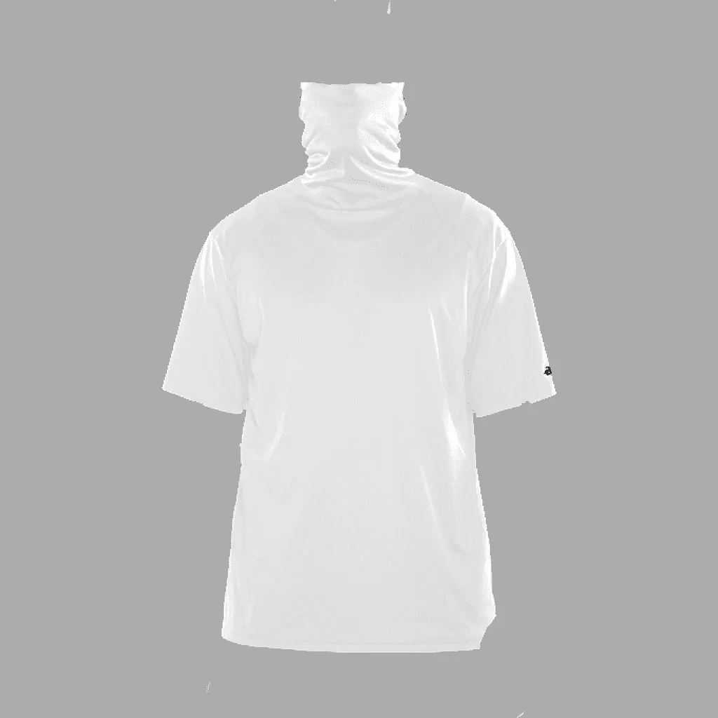 Mens  •Badger Sport• 192100 MEN'S  2B1 TEE (WITH MASK)