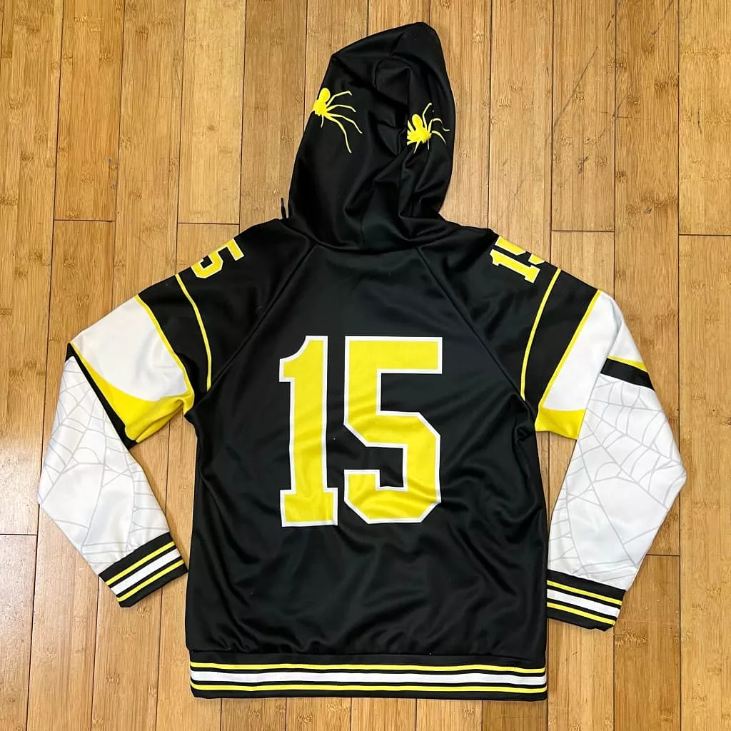 Men's•Ramco Apparel• Team Hoody-Concord Football Blk/Gold/Wht Spyder Medium