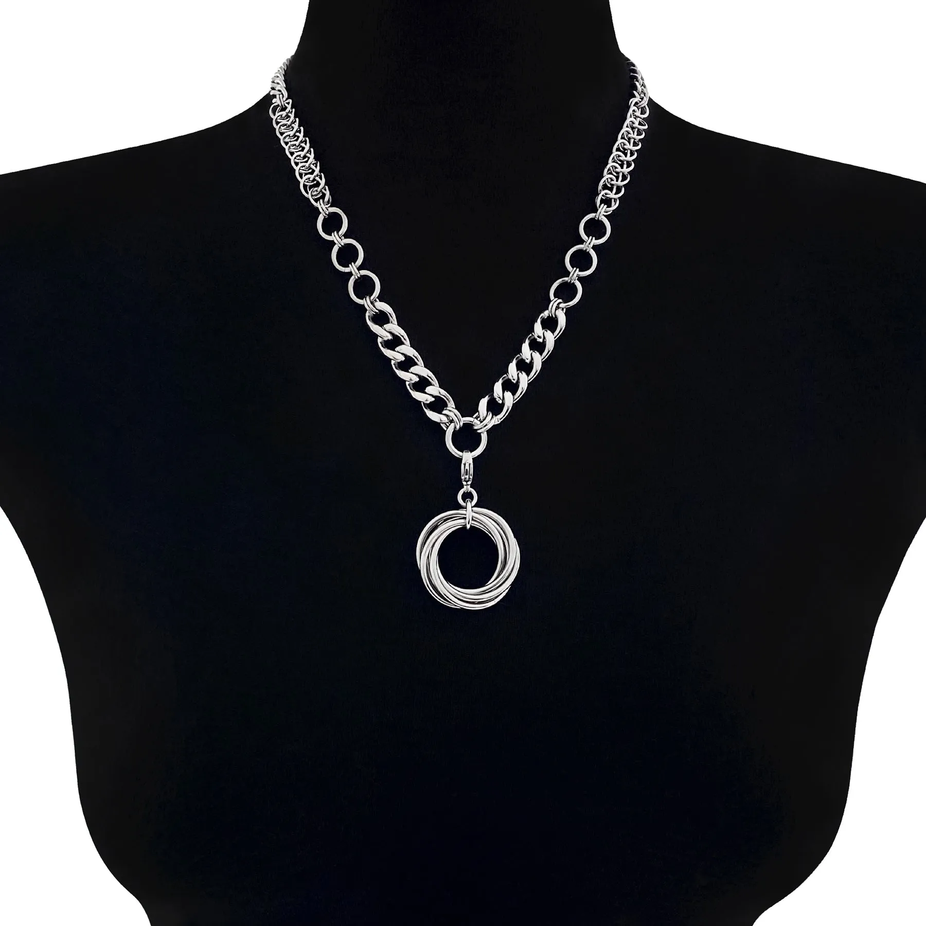 METAL Build Your Own Convertible Necklace - Large Nest Attachment