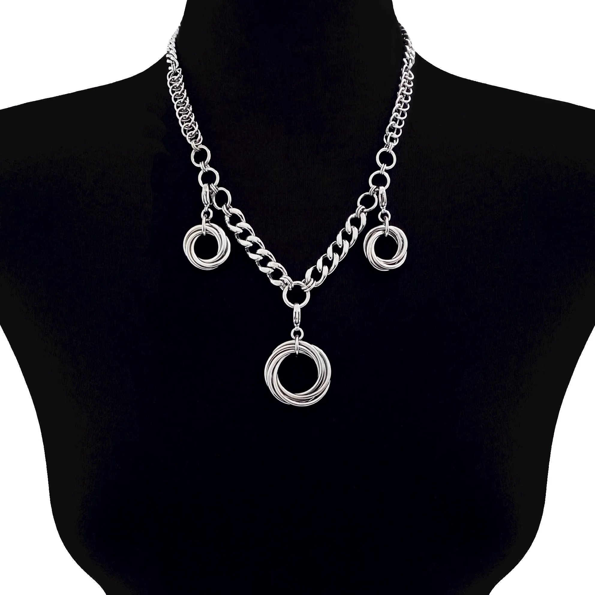 METAL Build Your Own Convertible Necklace - Large Nest Attachment