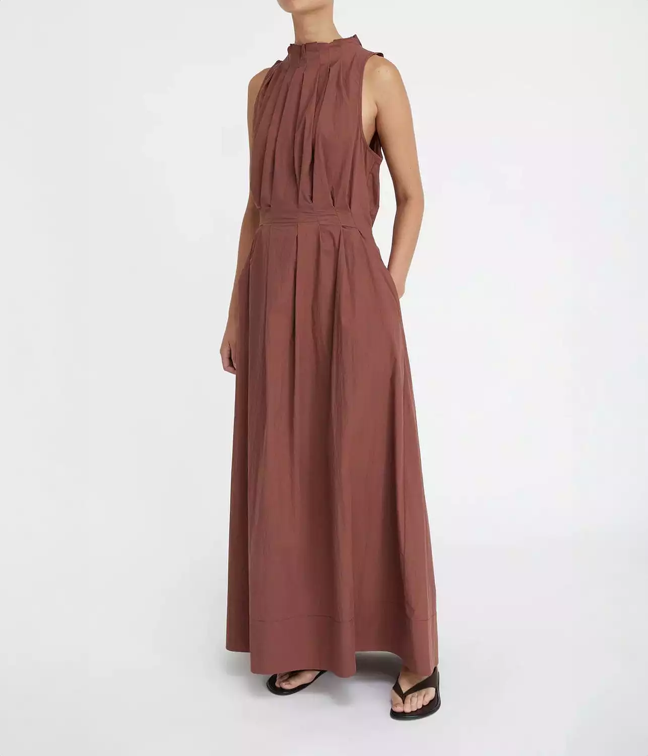 MINA MAXI DRESS- PLUM