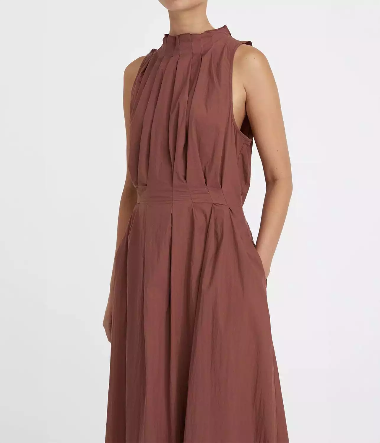 MINA MAXI DRESS- PLUM