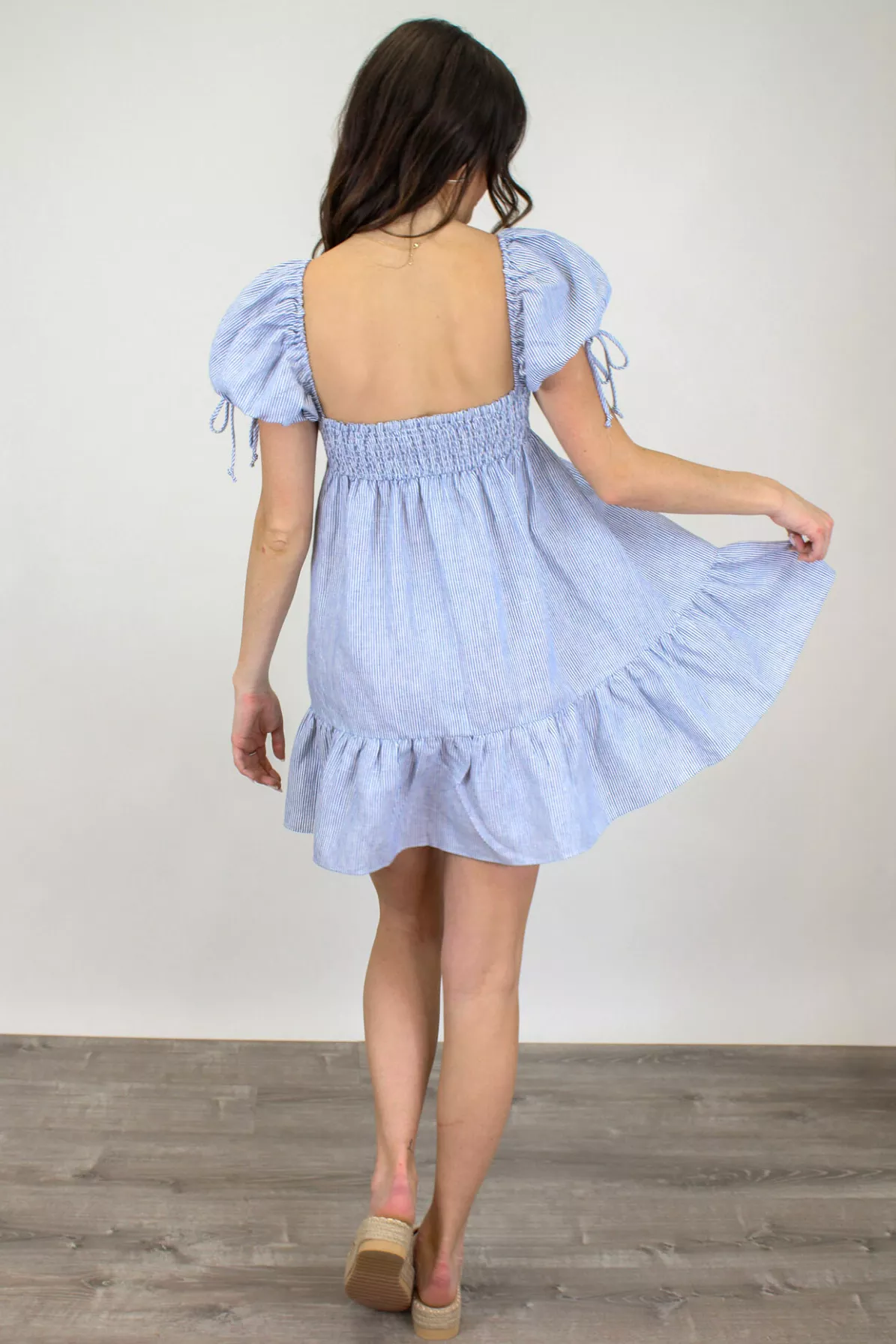 Morning Glory Babydoll Dress