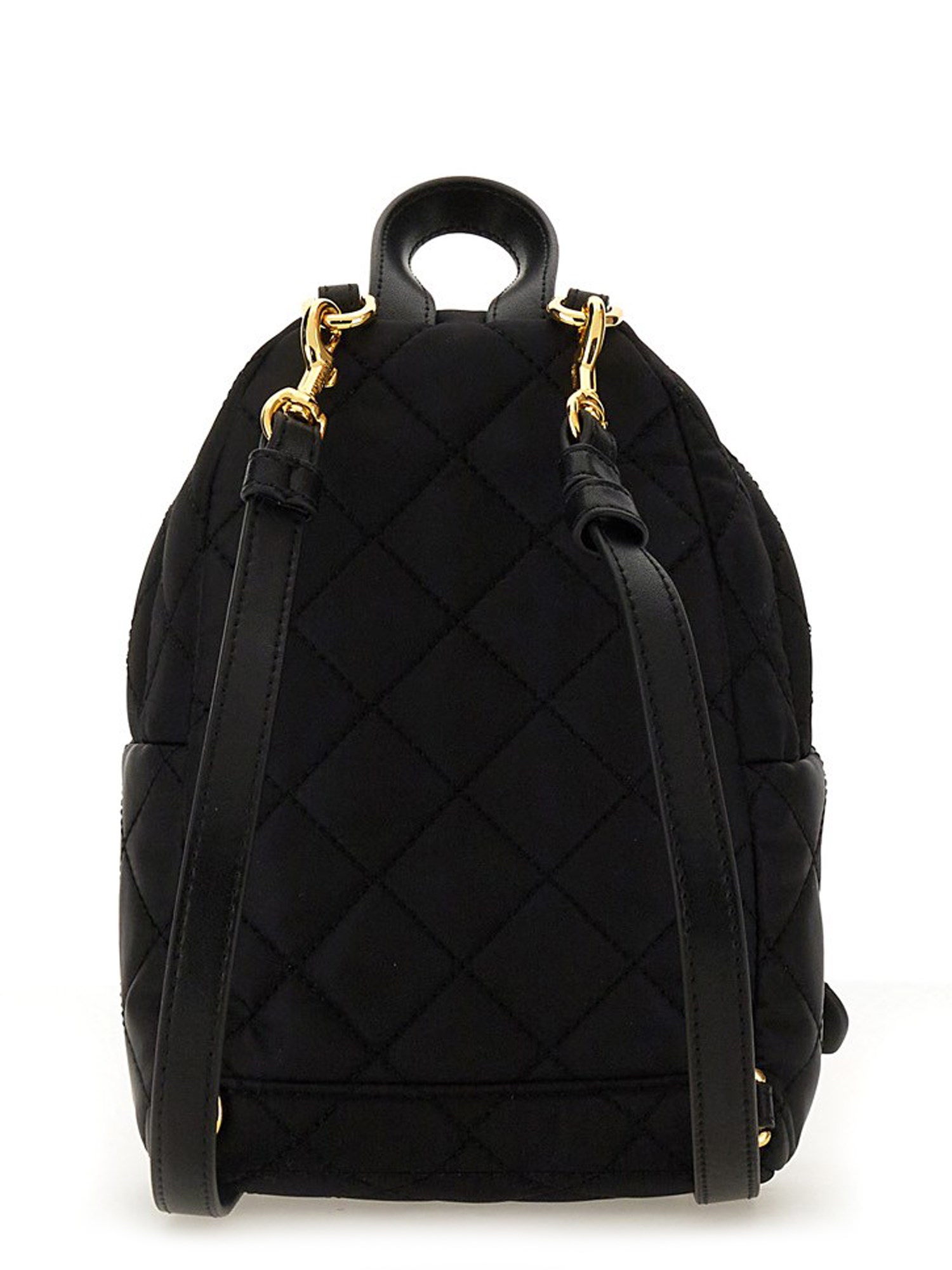 MOSCHINO    QUILTED NYLON BACKPACK WITH LOGO