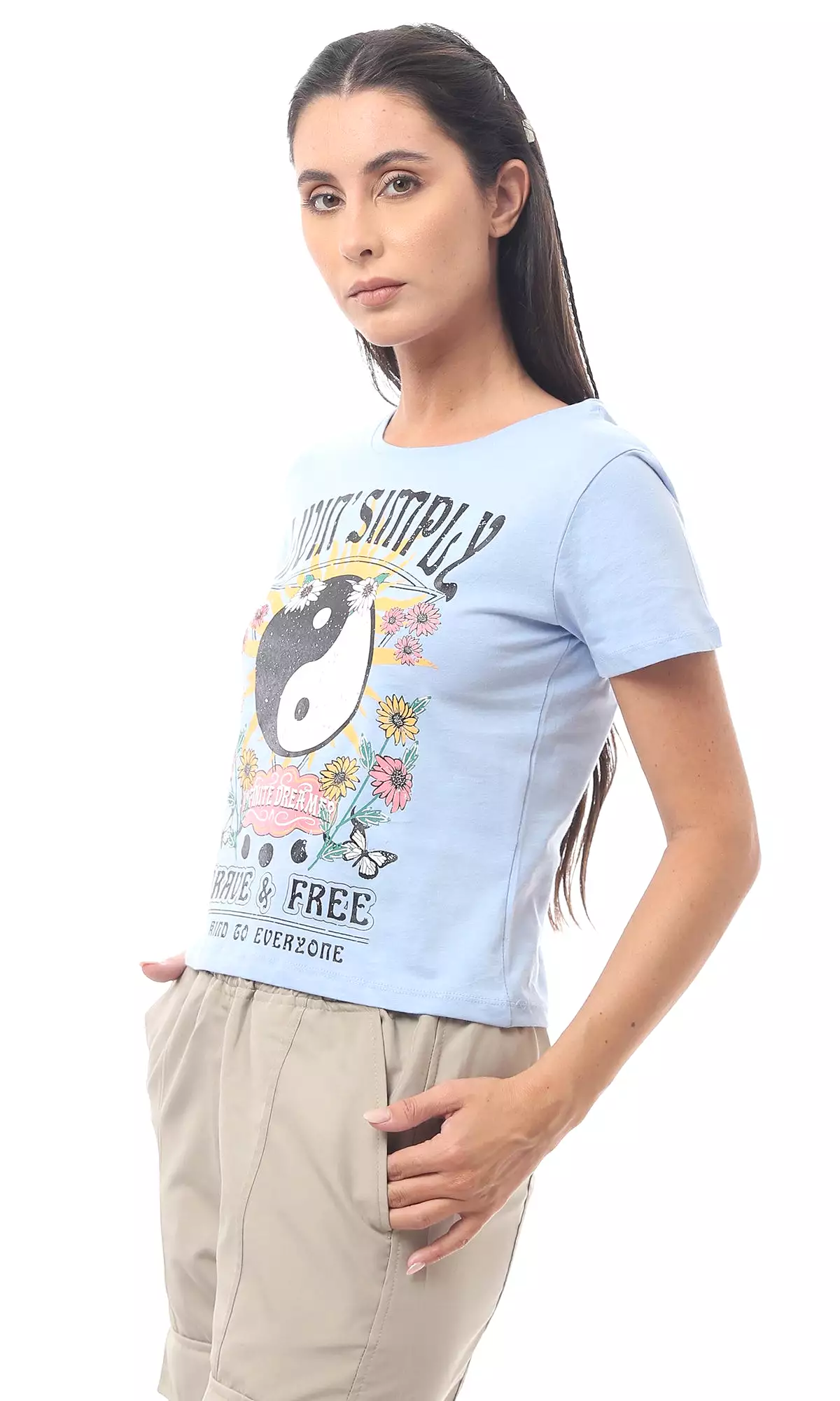 O170943 Women Short Sleeve