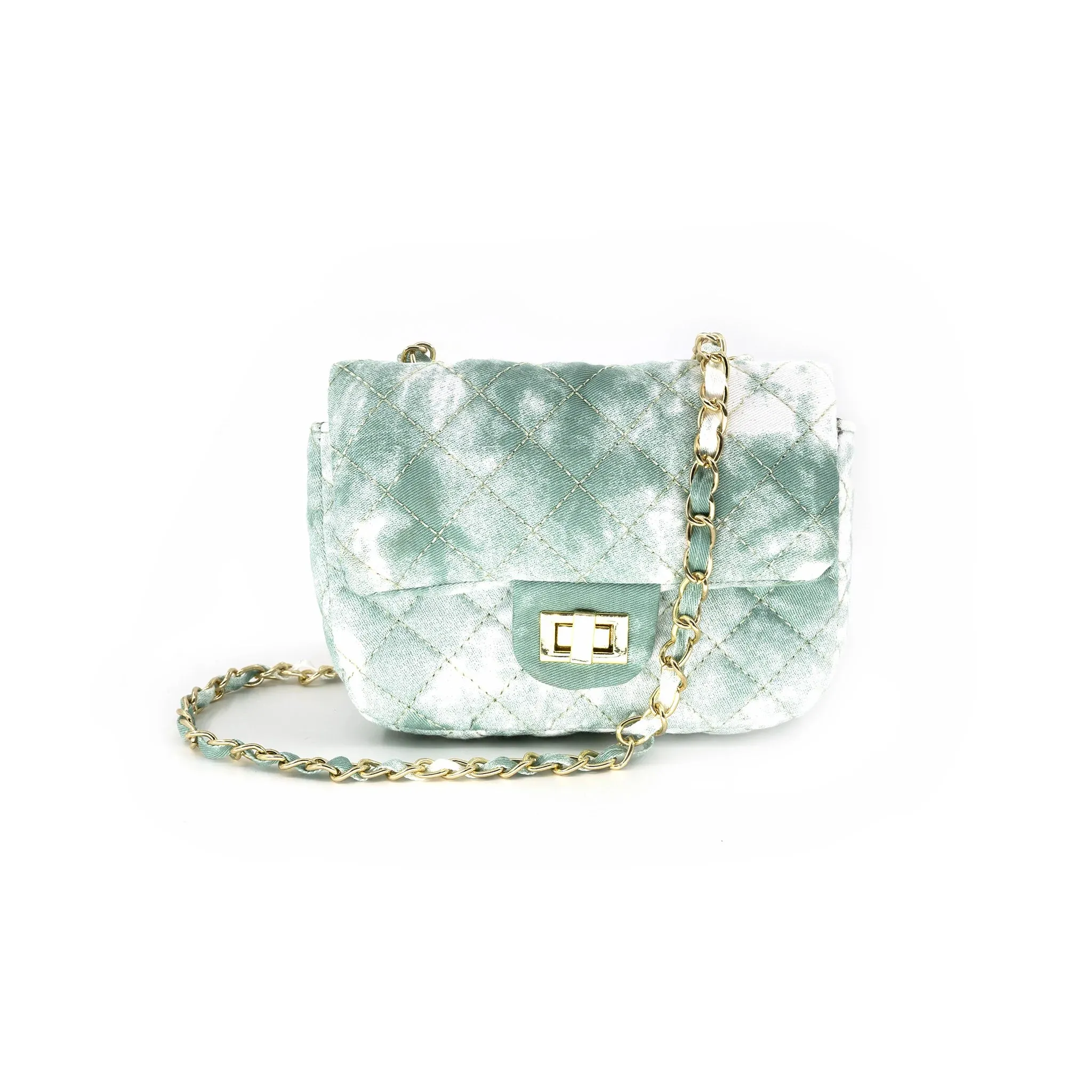 Quilted Tie Dye Pumped Up Pastel Bag