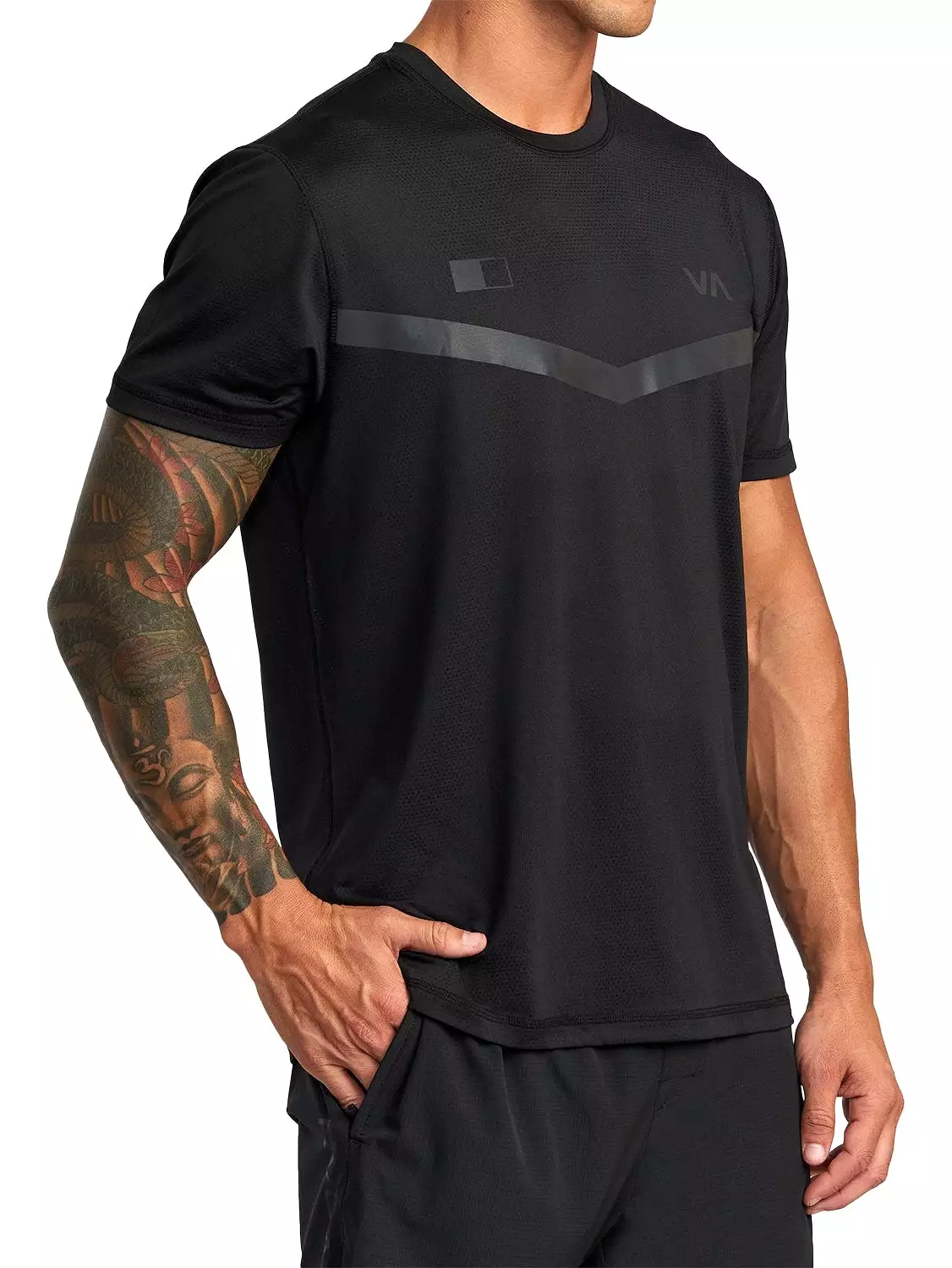 RVCA Men's Runner Sport Shirt