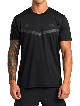 RVCA Men's Runner Sport Shirt